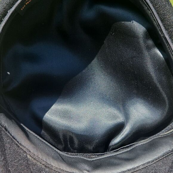 Vintage Wool Fisherman’s Cap – Black – Pure Wool - Picture 5 of 6